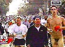 Live T.V. coverage.